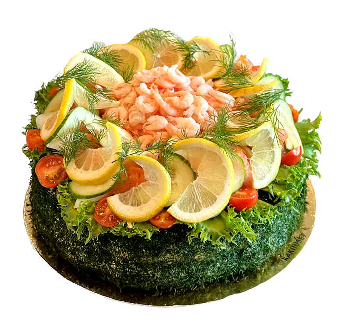 Smörgåstårta – Räka/Skinka