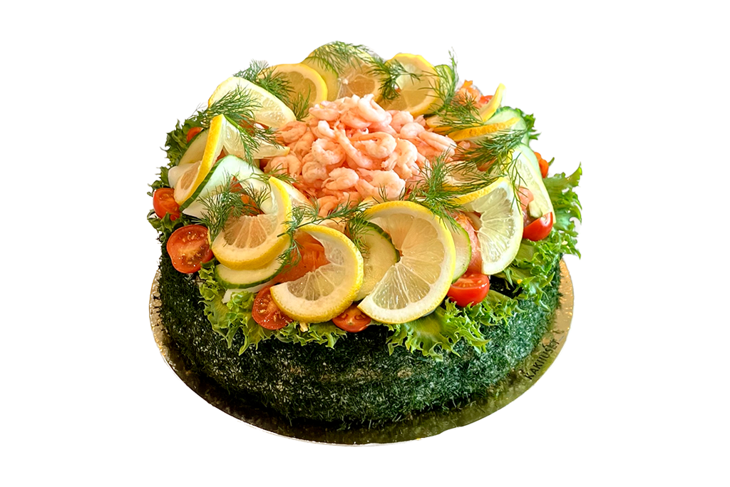 Smörgåstårta – Räka/Skinka