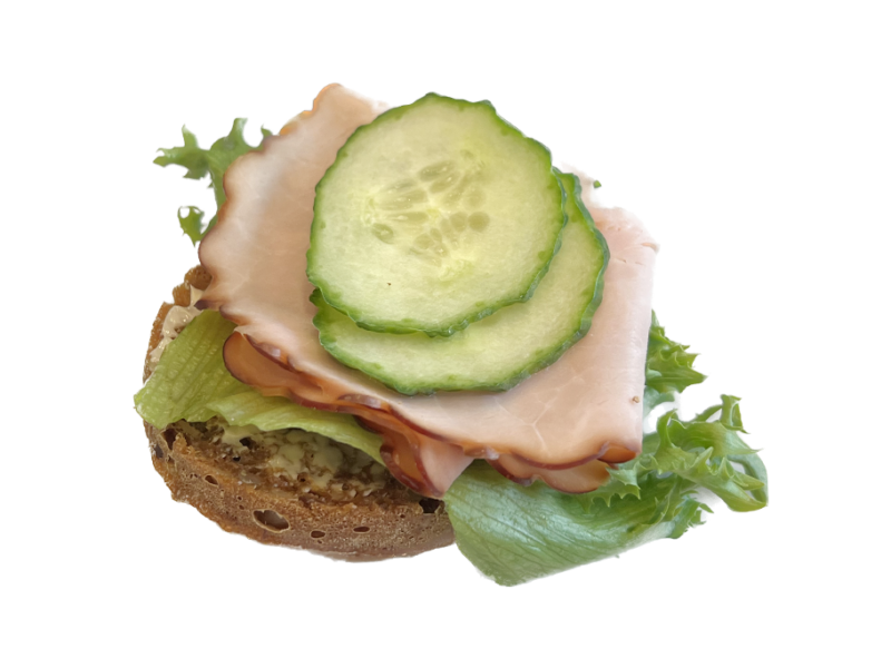 Skinkfralla glutenfri, halv